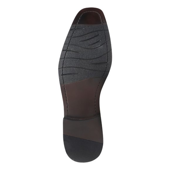 LIBERTYZENO White-black Leather Oxford Style Dress Shoes main image 6